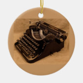  1937 Underwood Typewriter Ornament (Voorkant)