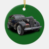 1937 VINTAGE CAR KERAMISCH ORNAMENT (Voorkant)