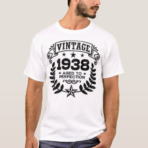  1938 80e verjaardag t-shirt