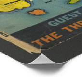 1938 Airplane Hoesje Art Print van het luchtvaartm (Hoek)