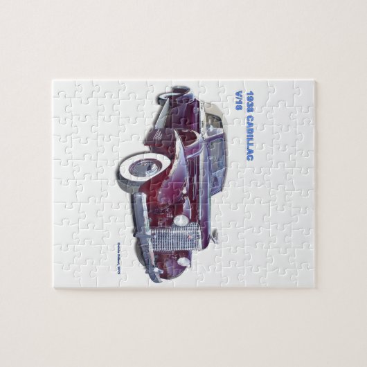 1938 CADILLAC V-16 LEGPUZZEL (Horizontaal)