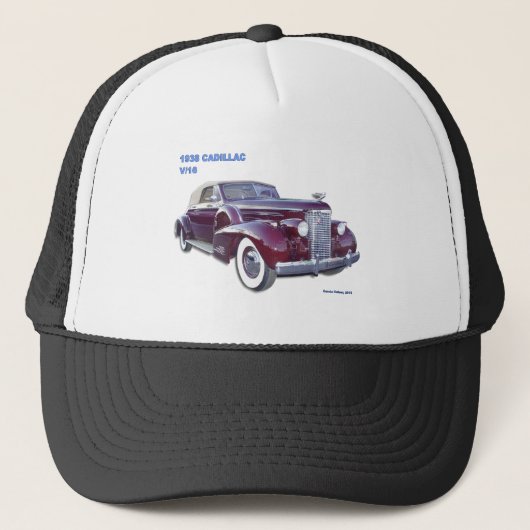 1938 CADILLAC V-16 TRUCKER PET (Voorkant)