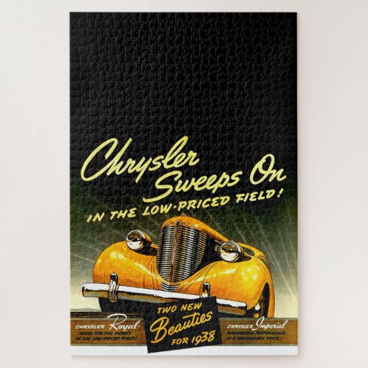 1938 Chrysler gaat door Legpuzzel (Verticaal)