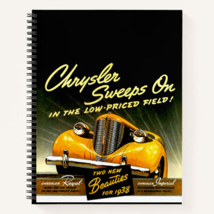 1938 Chrysler gaat door Notitieboek