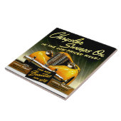 1938 Chrysler gaat door Tegeltje (Zijkant)