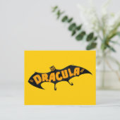  1938 Dracula Vampire Bat Briefkaart (Staand voorkant)
