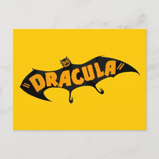  1938 Dracula Vampire Bat Briefkaart (Voorkant)