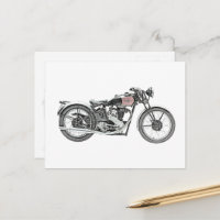  1938 Excelsior Warrior Motorcycle Tekening