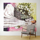 1938 huwelijksgraafdruk wandkleed (In Situ (horizontaal))