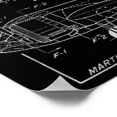 1938 Luchtvliegtuig Bristol Bomber Art Print (Hoek)