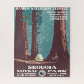 1938 Nationaal Park Sequoia Poster Legpuzzel (Verticaal)