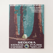 1938 Nationaal Park Sequoia Poster Legpuzzel (Verticaal)