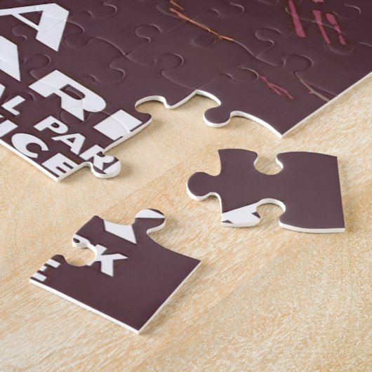 1938 Nationaal Park Sequoia Poster Legpuzzel (Zijkant)