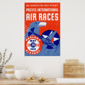 1938 Pacific International Air Races Poster (Keuken)