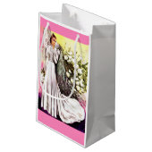 1938 trouwjurk print klein cadeauzakje (Achterkant Gekanteld)