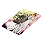 1938 trouwjurk print magneet (Linkerzijde)