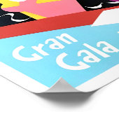 1938 Venice La Fenice theater vintage-reis Poster (Hoek)