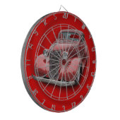 1938 VINTAGE CAR DARTBORD (Voorkant Links)