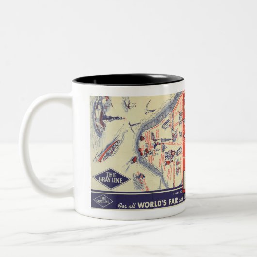 1939-40 NEW YORK WORLD FAIR BROCHURE Coffee Mok (Links)