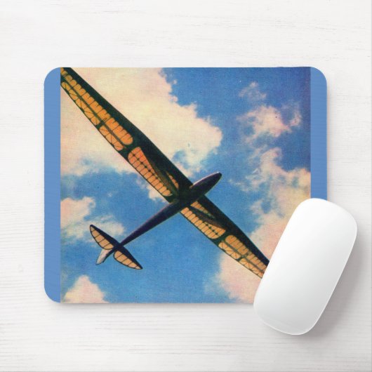 1939 Bowlus-duPont zweefvliegtuig Muismat (Met muis)