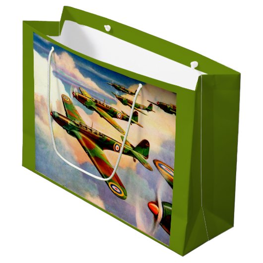 1939 British Fairey Junior Medium Bomber Groot Cadeauzakje (Voorkant Gekanteld)