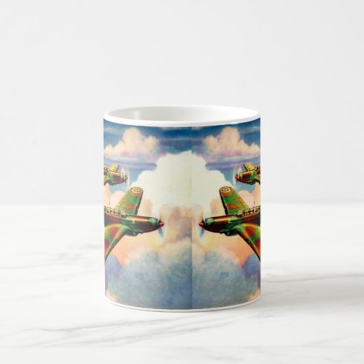 1939 British Fairey Junior Medium Bomber Koffiemok (Center)