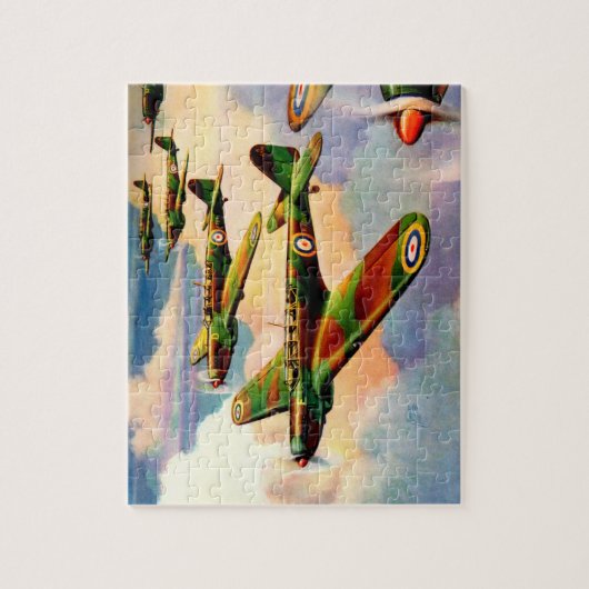 1939 British Fairey Junior Medium Bomber Legpuzzel (Verticaal)