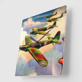 1939 British Fairey Junior Medium Bomber Vierkante Klok (Hoek)