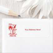 1939 Cuban Rocket Mail Etiket (Insitu)