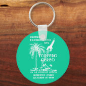 1939 Cuban Rocket Mail Sleutelhanger (Voorkant)