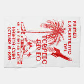 1939 Cuban Rocket Mail Theedoek (Horizontaal)