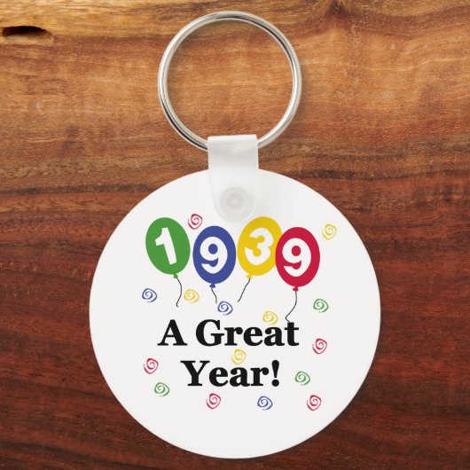 1939: een grote jaardag sleutelhanger (Voorkant)
