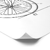 1939  gerecycleerde fietspataderafdrukken poster (Hoek)