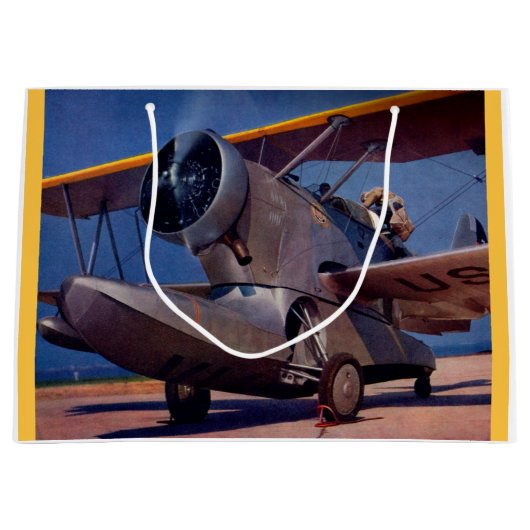 1939 Grumman F-2 vliegtuig Groot Cadeauzakje (Voorkant)
