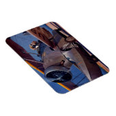 1939 Grumman F-2 vliegtuig Magneet (Rechterzijde)