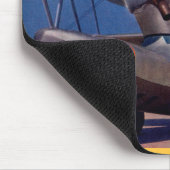 1939 Grumman F-2 vliegtuig Muismat (Hoek)