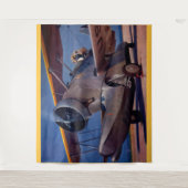 1939 Grumman F-2 vliegtuig Wandkleed (Voorkant)