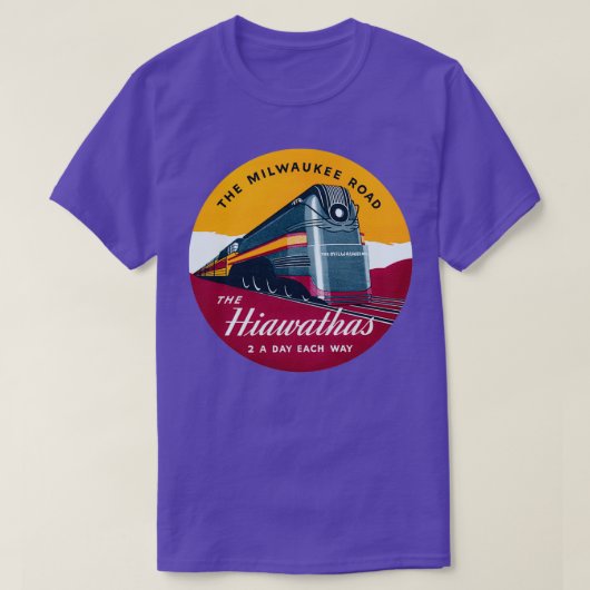 1939 Hiawatha Passagierstrein T-shirt (Design voorkant)