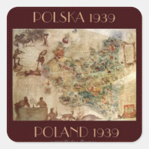 1939 KAART VAN POLEN