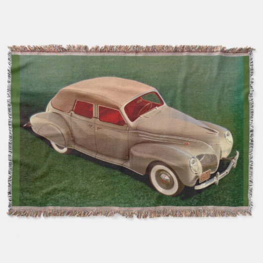 1939 Lincoln Zephyr Deken (Voorkant)