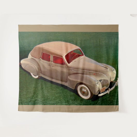 1939 Lincoln Zephyr Wandkleed (Voorkant (horizontaal))