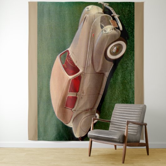 1939 Lincoln Zephyr Wandkleed (In situ)