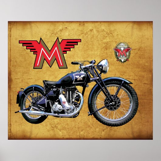 1939 MATCHLOZE MOTORCYCLUS POSTER (Voorkant)