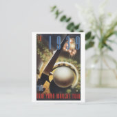 1939 New York World's Fair Briefkaart (Staand voorkant)