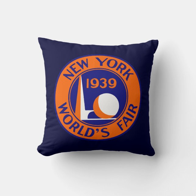 1939 New York World's Fair Kussen (Voorkant)