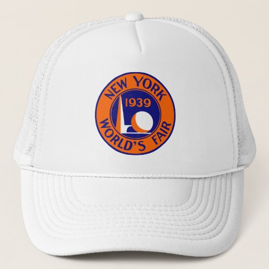 1939 New York World's Fair Trucker Pet (Voorkant)