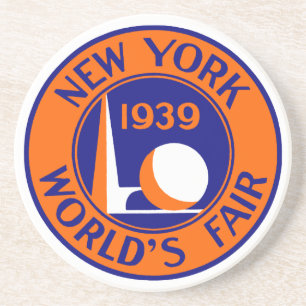 1939 New York World's Fair Zandsteen Onderzetter