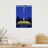  1939 Poster, Chicago's Buckingham Fountain Poster (Keuken)
