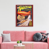 1939 PULP TIJDSCHRIFT CANVAS AFDRUK (Insitu (Woonkamer))