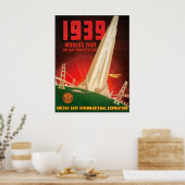 1939 San Fransisco Worlds Fair Poster (Keuken)